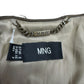 MNG Tan Wool Trench Coat Size XS