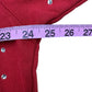Supreme Red Rhinestone Hoodie Size S
