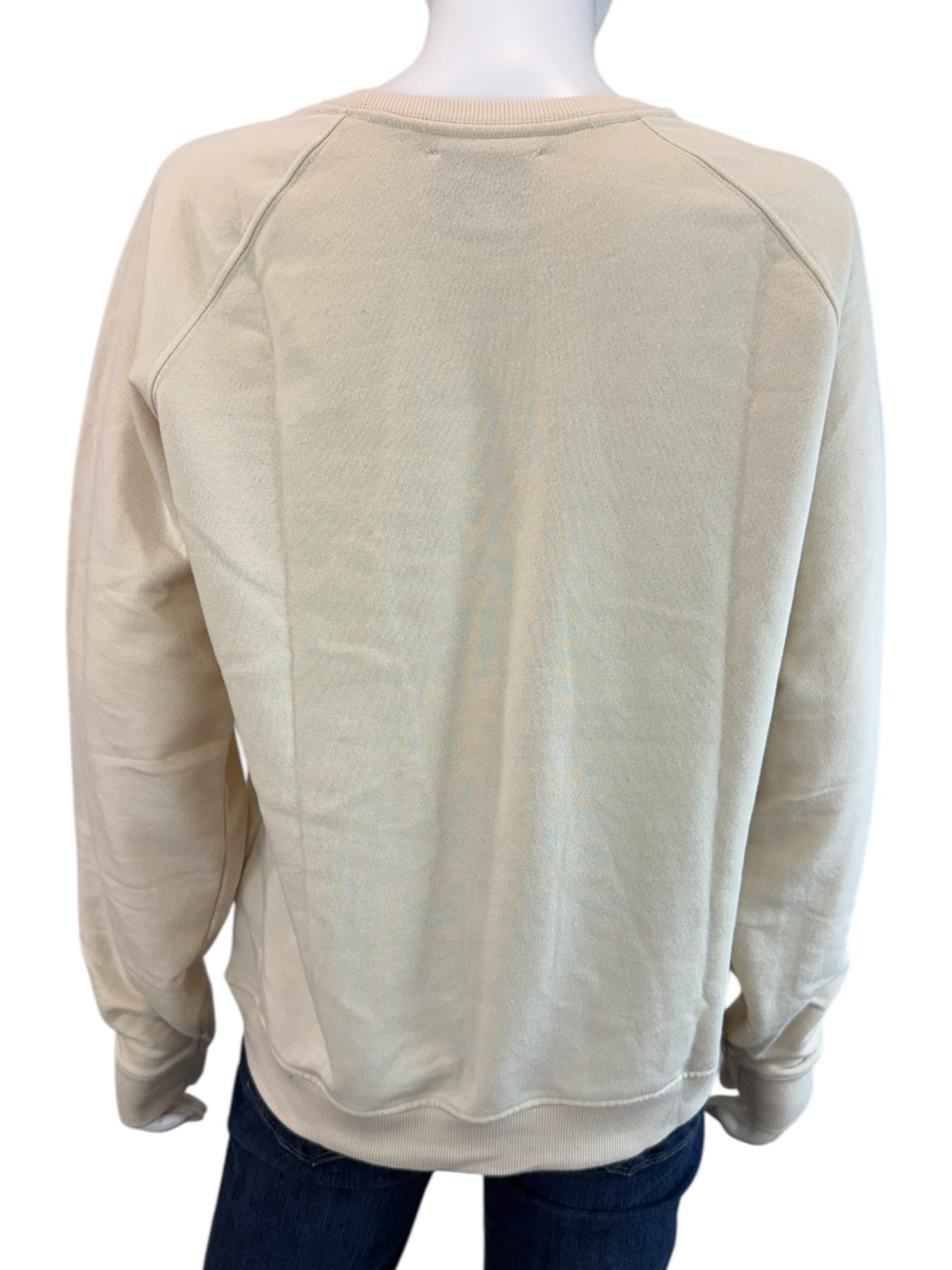 Maeve NWT Cream Animal Friends Crewneck Sweatshirt Size S