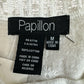 Papillon White Blouse Size M