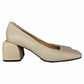 DEAR FRANCES Nude Box Pump Size 38.5