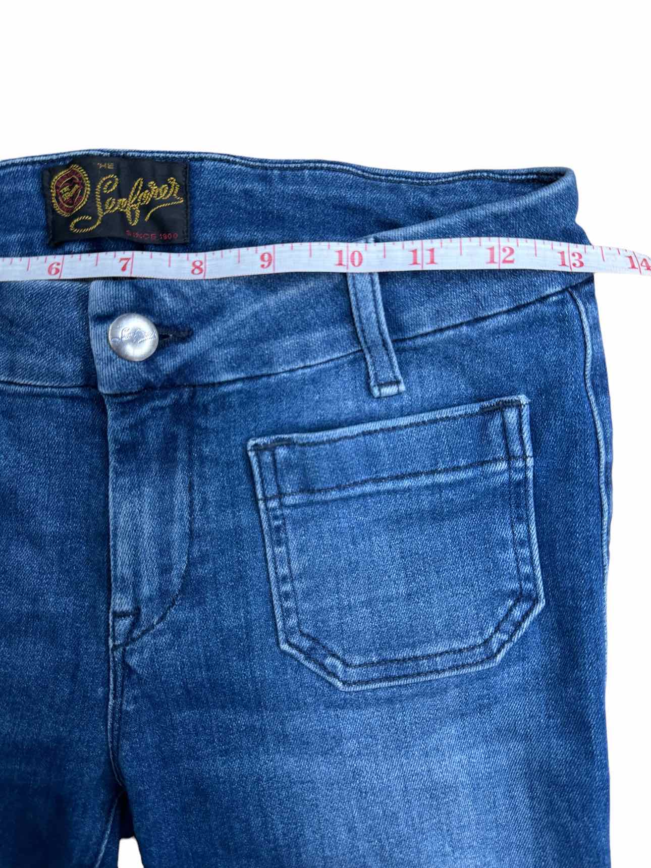 The Seafarer Low Rise Cropped Jeans Size 26