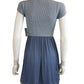 anthropologie NWT Blue Thea Twofer Sweater Dress Size MP