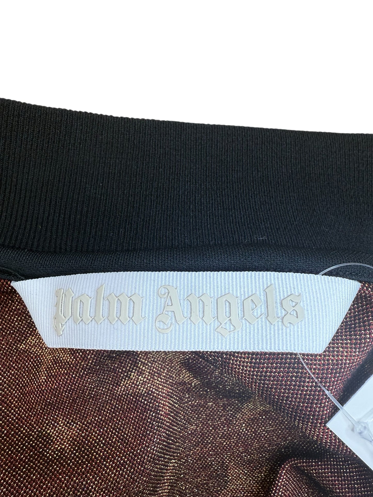 PALM ANGELS Black Star Bomber Jacket Size S
