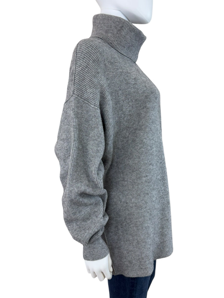 Free People Gray Turtleneck Sweater Size XS