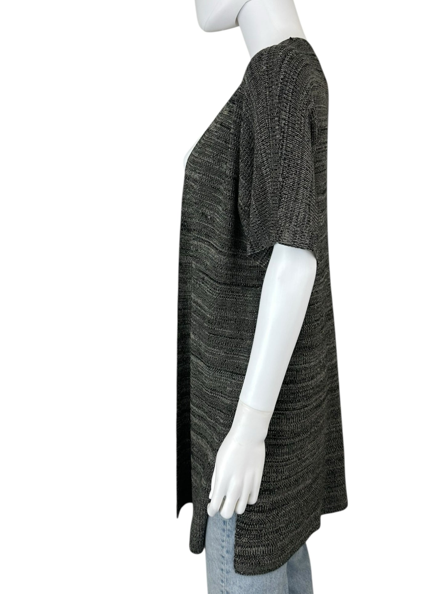 EILEEN FISHER Gray Kimono Cardigan Size XXS