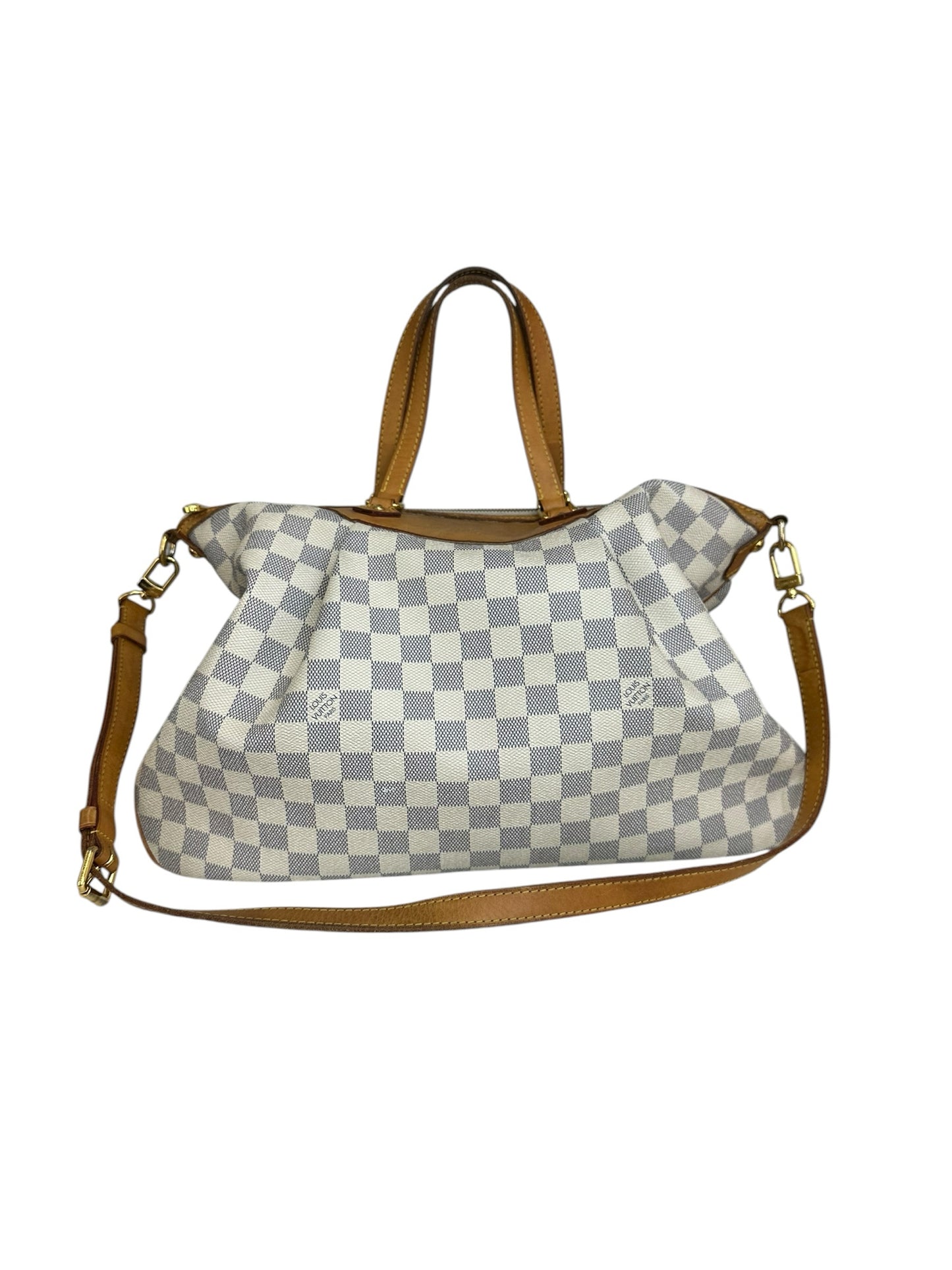 Louis Vuitton Damier Azur Siracusa DM Designer Handbag