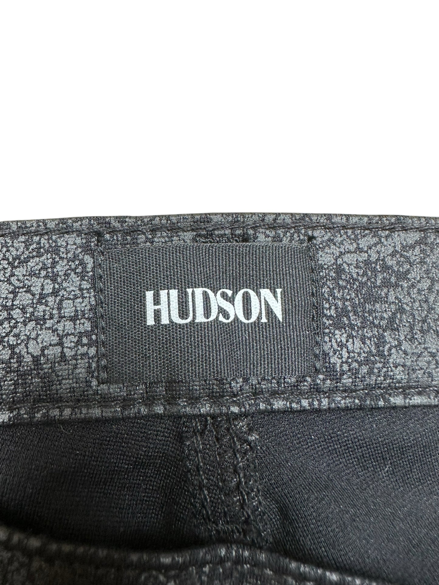 hudson Black Skinny Jeans Size 28