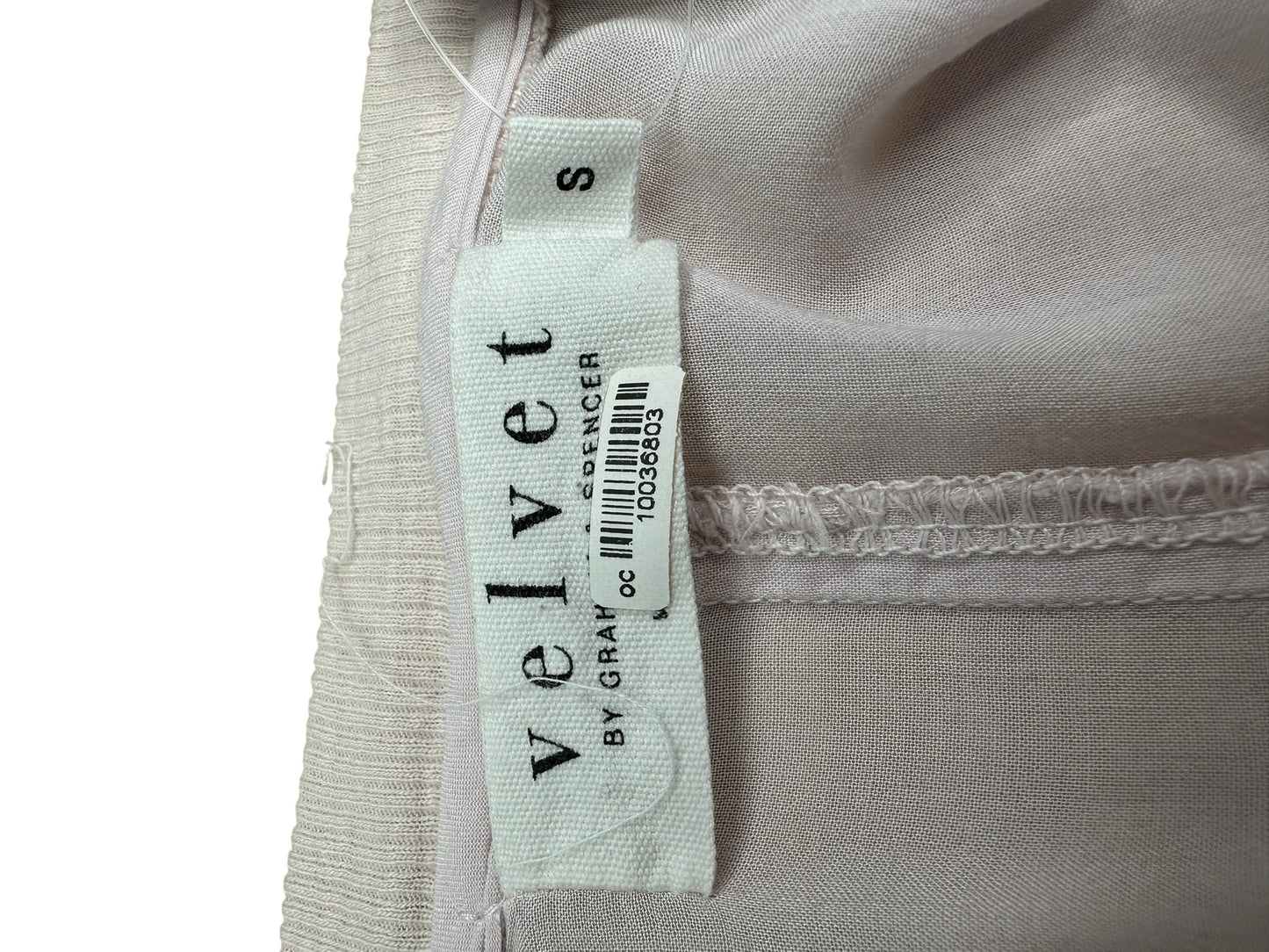 velvet BY GRAHAM & SPENCER Pink Oversized Top Size S