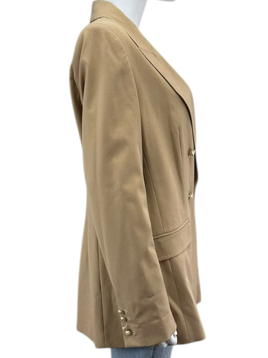 MARELLA Brown Angelo Double Breasted Blazer Size S