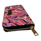 trina TRINA TURK Sea Anemone Long Zip Around Wallet