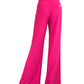 alice & olivia Hot Pink Dylan High Waisted Leg Pants Size 6