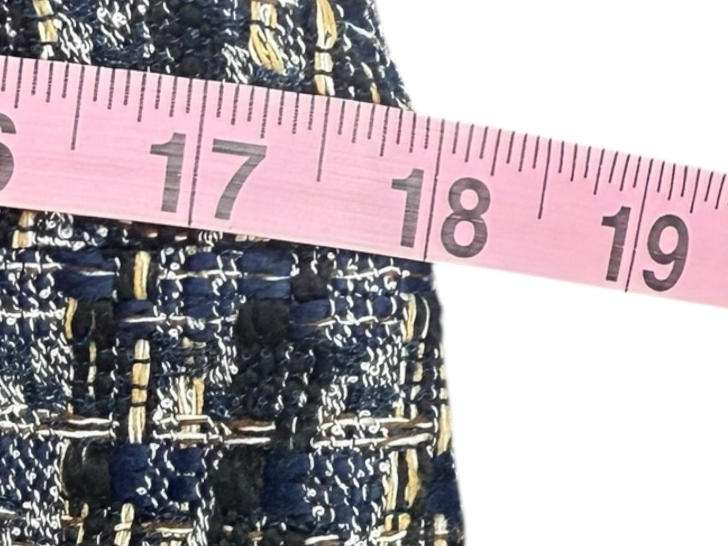 J. Crew Black Navy White and Cream Skirt Size 14