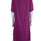 Lisa Bayne Purple 100% Linen Dress Size M