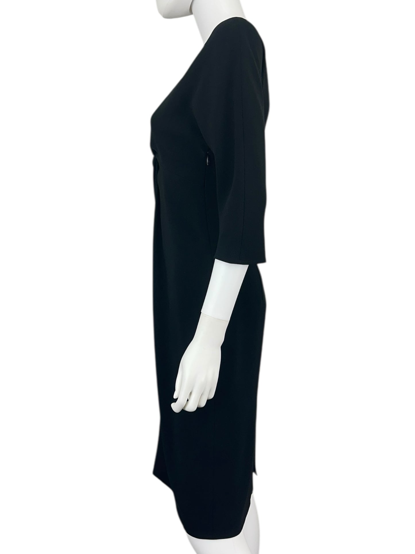 MaxMara Black Midi Cocktail Dress Size 4