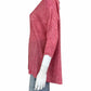 EILEEN FISHER Pink 100% Linen Sweater Size S