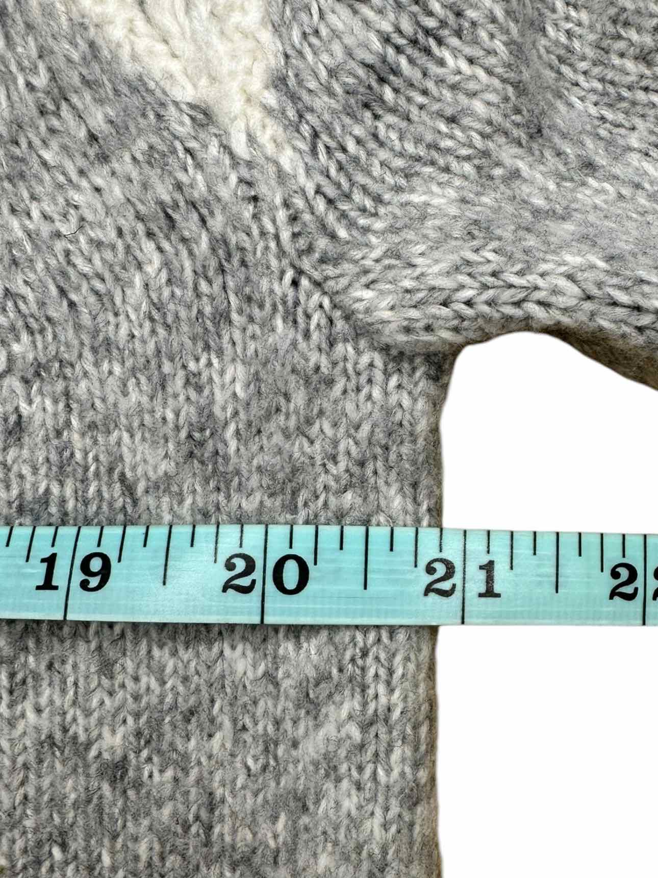 chicos Gray Nordic Sweater Size L