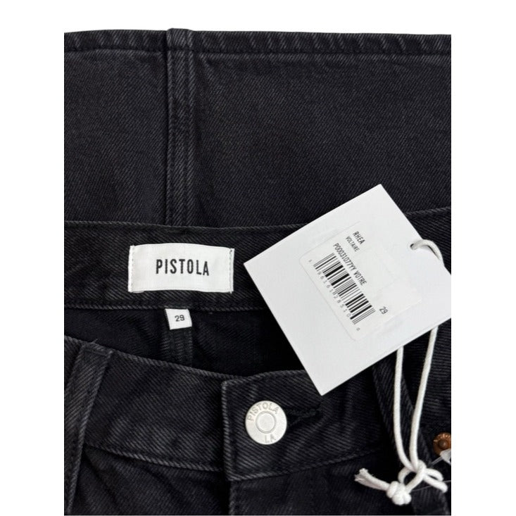 PISTOLA NWT Black Rhea Denim Mini Skirt Size 29