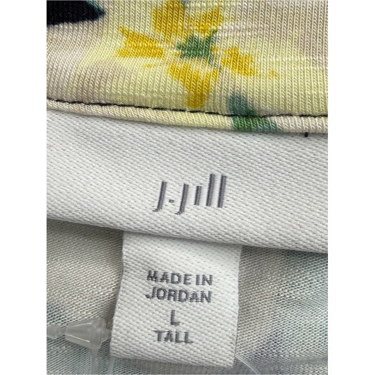 J. Jill NWT Tropical Print Maxi Dress Size L Tall