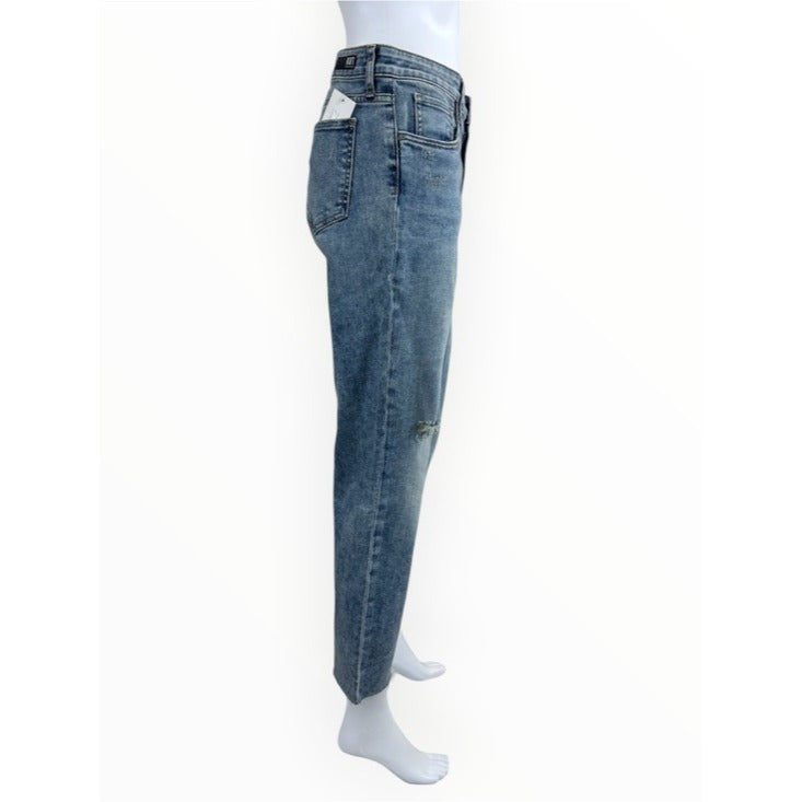 KUT from the KLOTH NWT REESE High Rise Ankle Straight Leg Jeans Size 10
