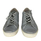 GOLDENGOOSE Grey Super-Star Leather Sneakers Size 40