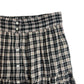 DOEN Black Gingham Check Skirt Set Size XS/S