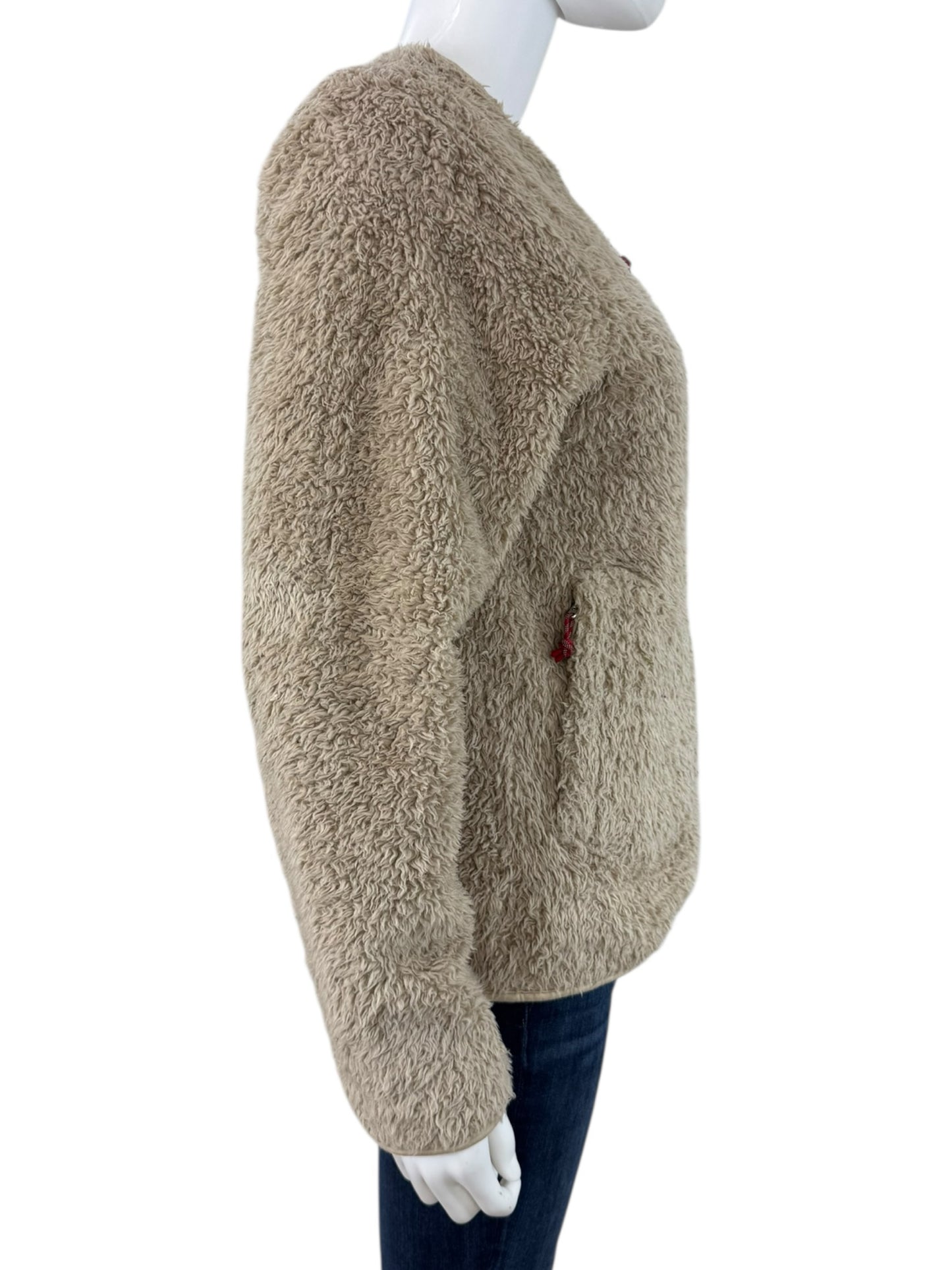 lululemon Tan Oh So Sherpa Full Zip Jacket Size 4