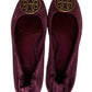 Tory Burch Purple Suede Flats Size 8