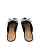 Kurt Geiger Black Velvet Mules Size 37