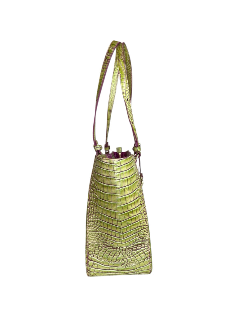 Brahmin NWT Ashlee Limeade Ombre Melbourne Designer Handbag