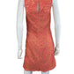 TRINA TURK Coral Lace Cocktail Dress Size 4