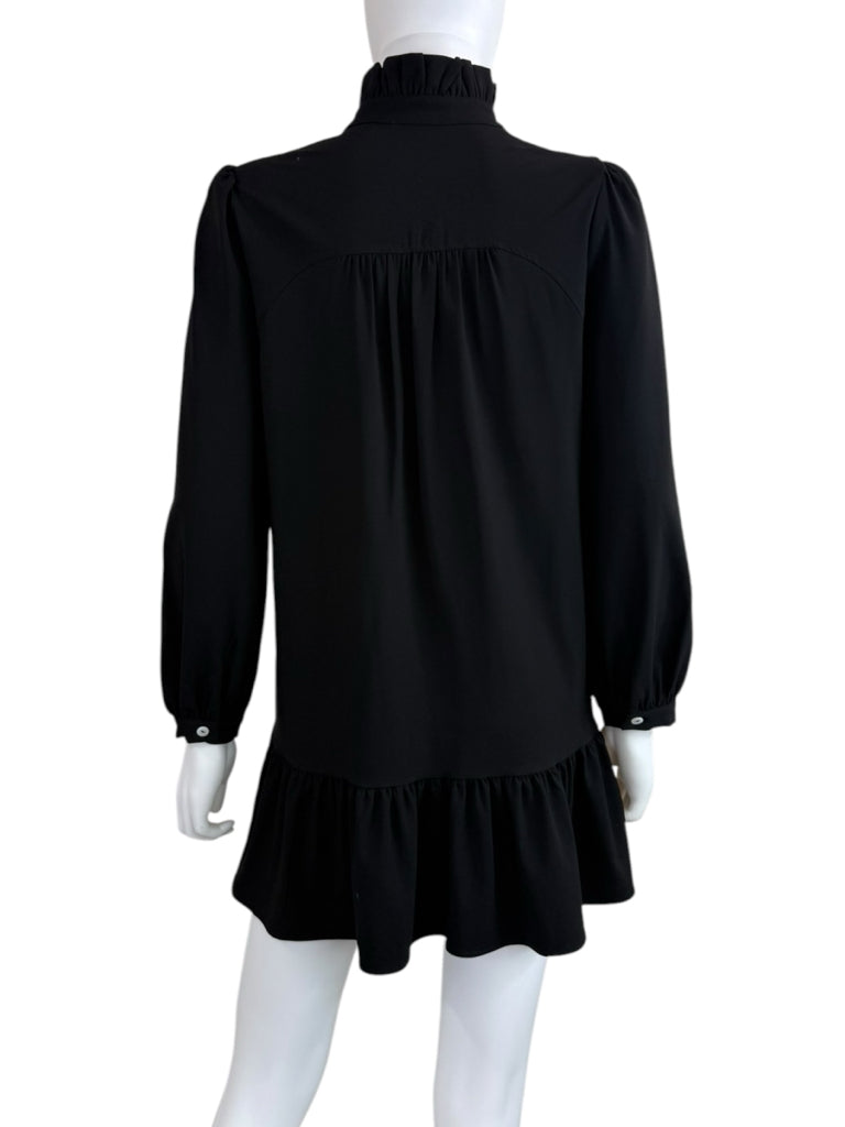 TUCKERNUCK Black Palmerston Mini Dress Size XXS