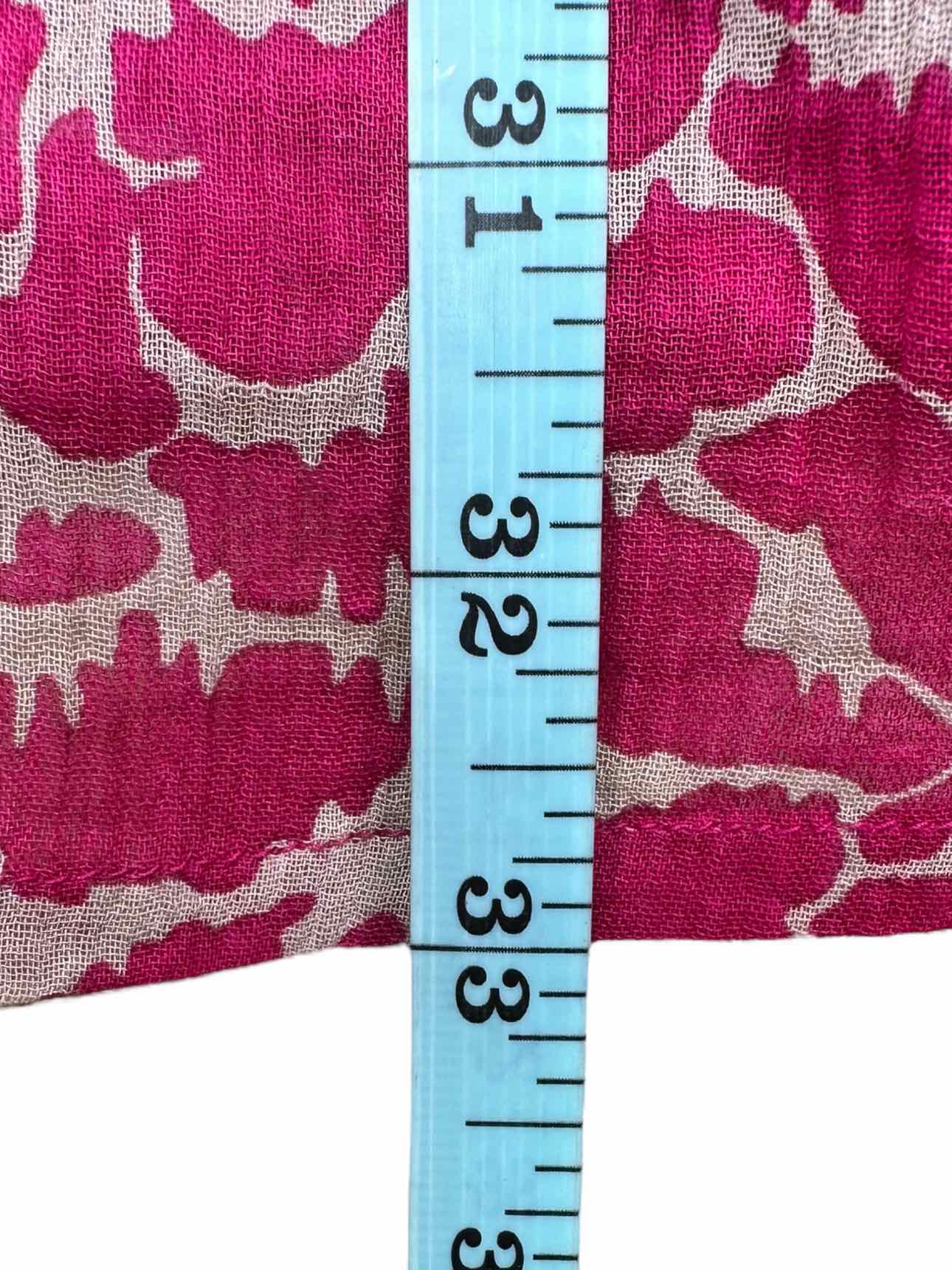 Olivia James Pink Leopard Dress Size L