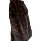 bensky furs Vintage Brown Mink Fur Coat Size L