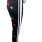 PAM&GELA Black Star Track Pants Size S