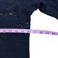 Anne Fontaine Black Lace Button-down Shirt Size XL
