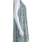 FAHERTY Blue Floral Isha Dress Size L