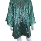 LA VIE STYLE HOUSE NWT Mint Sequin Mini Cocktail Dress Size O/S