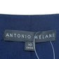 ANTONIO MELANI Blue Vest Size 10