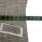 Iris Setlakwe Houndstooth Tweed Blazer Size 10