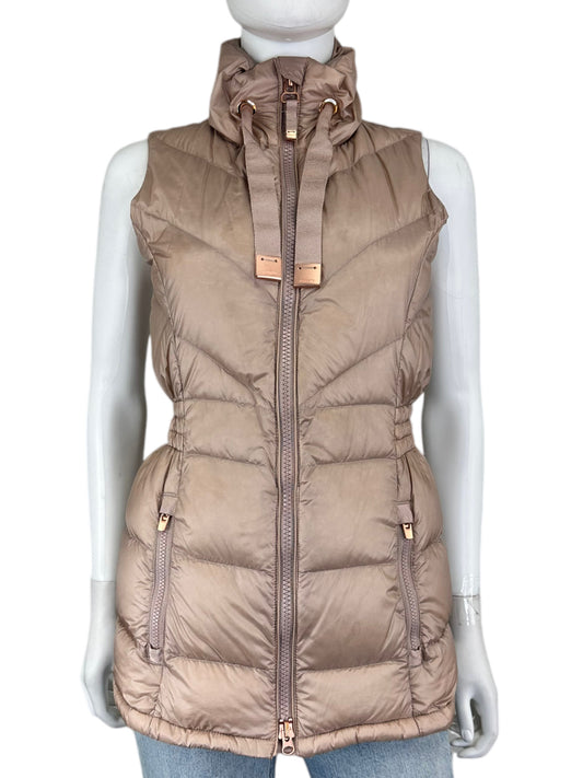 ATHLETA Pink Puffer Vest Size XXS