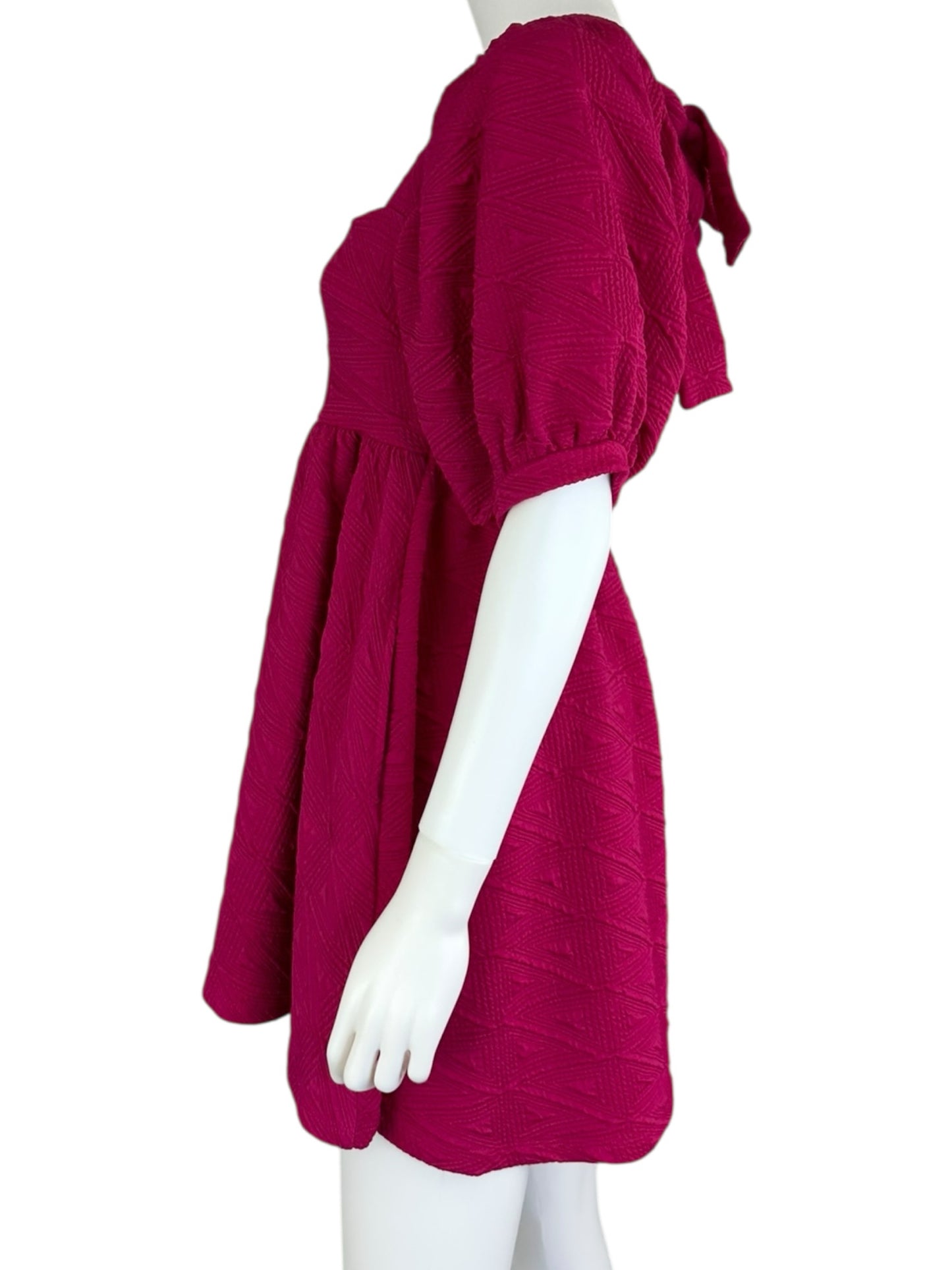 NWT Free People Fuchsia Casual Dress Size XS