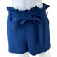 AMANDA UPRICHARD Navy Wyatt High Waist Shorts Size S