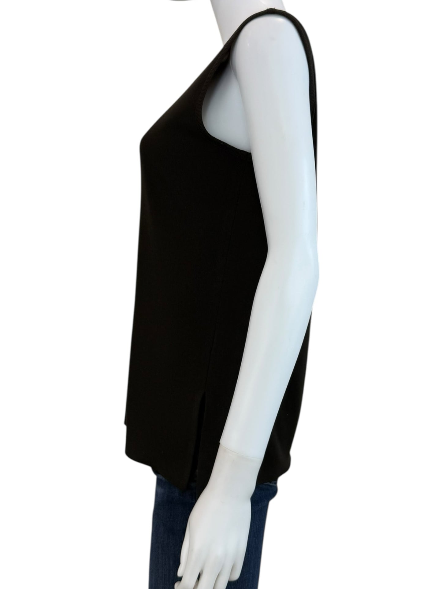 Misook Brown Knit Shell Size S