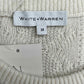 WHITE + WARREN Sweater Size M