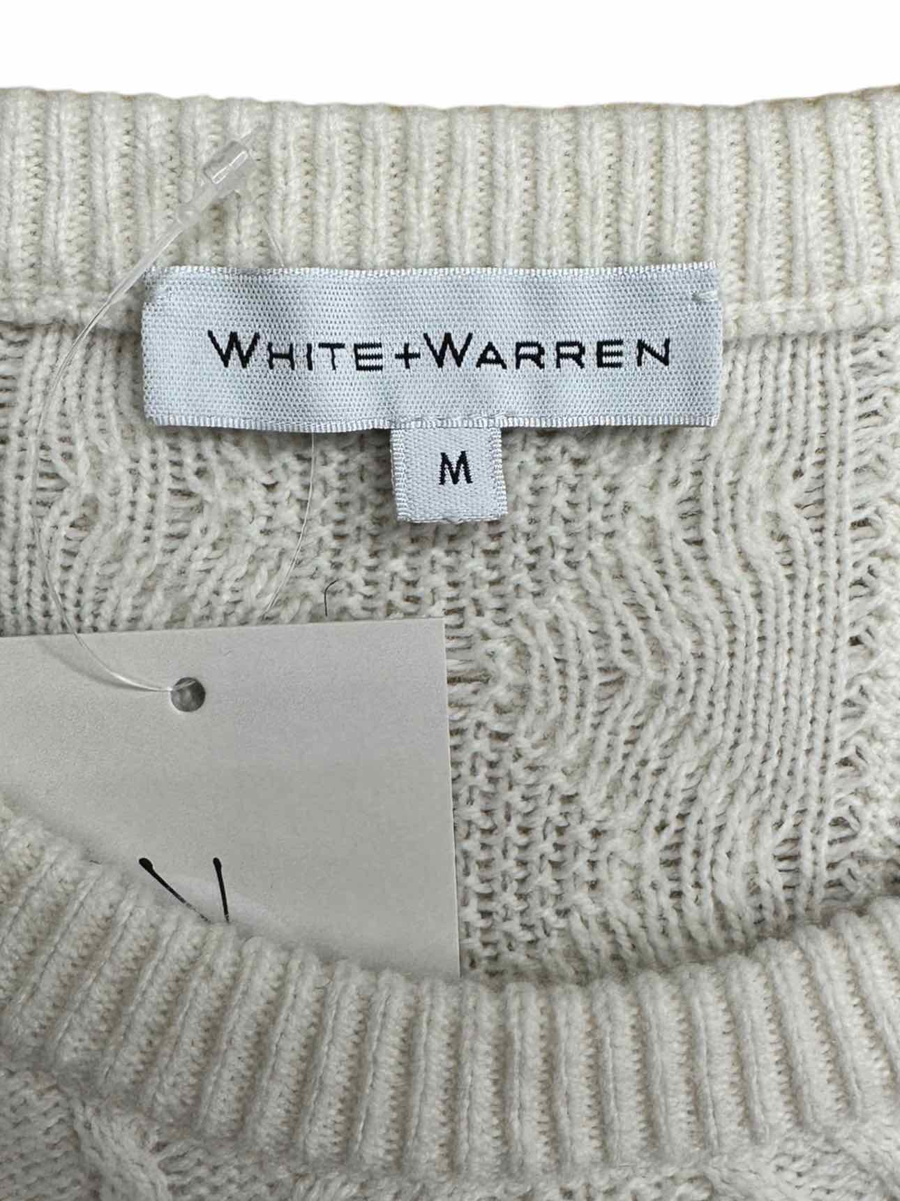 WHITE + WARREN Sweater Size M