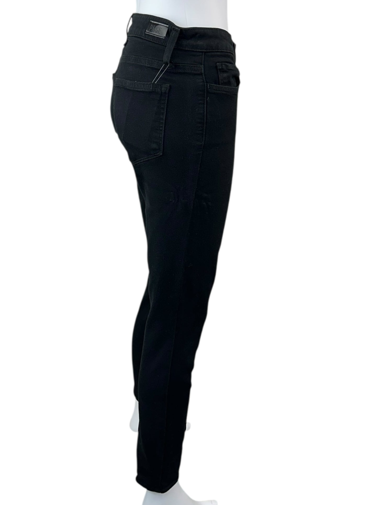 PAIGE Black Hoxton Ankle Jeans Size 27