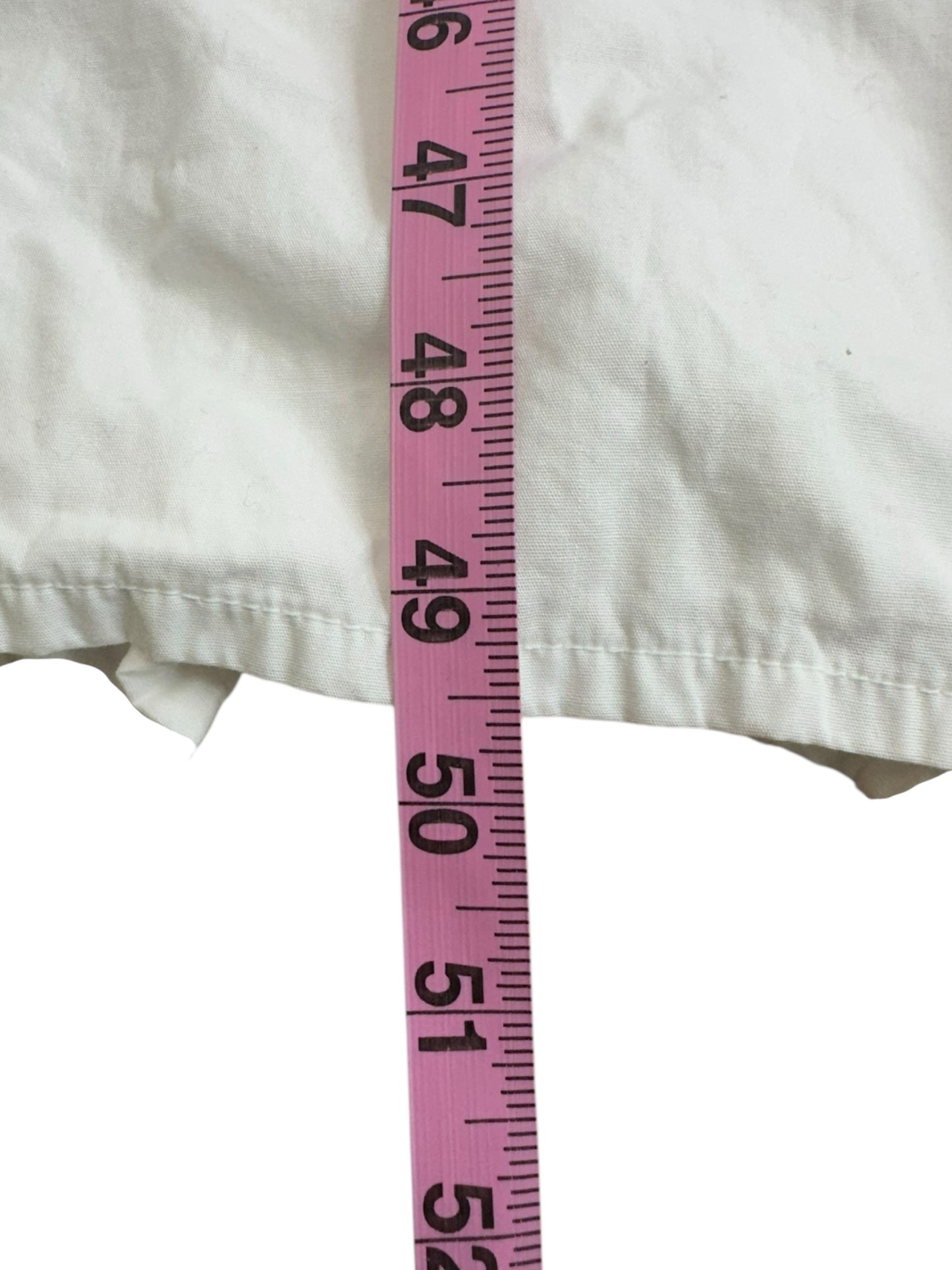 Reistor White Casual Dress Size S