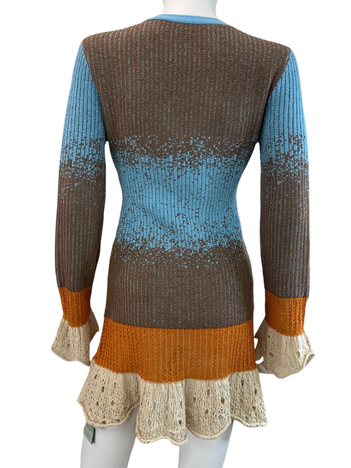 YOHERS NWT Textured Harmony Linen Blend Sweater Dress Size M