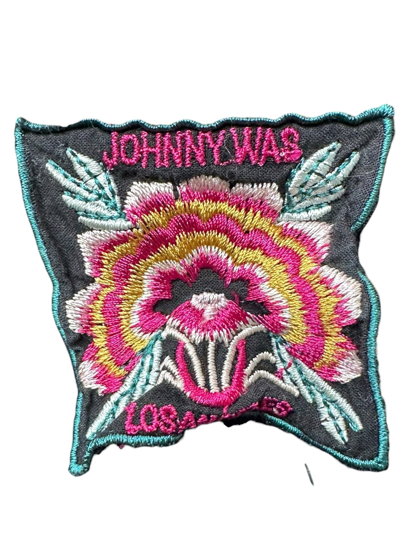 Johnny Was Black Butterfly Knit Top Size M